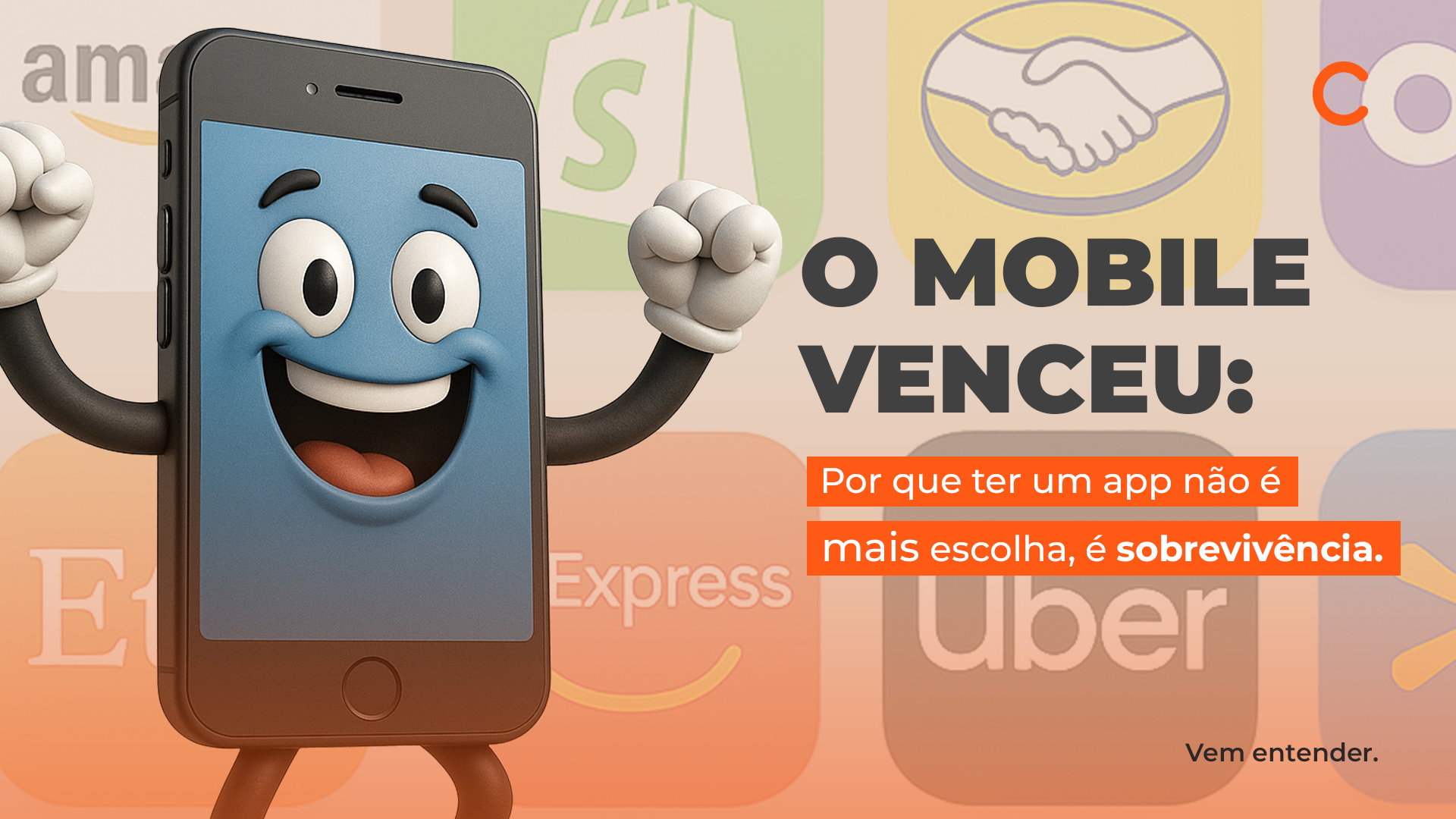 O mobile venceu