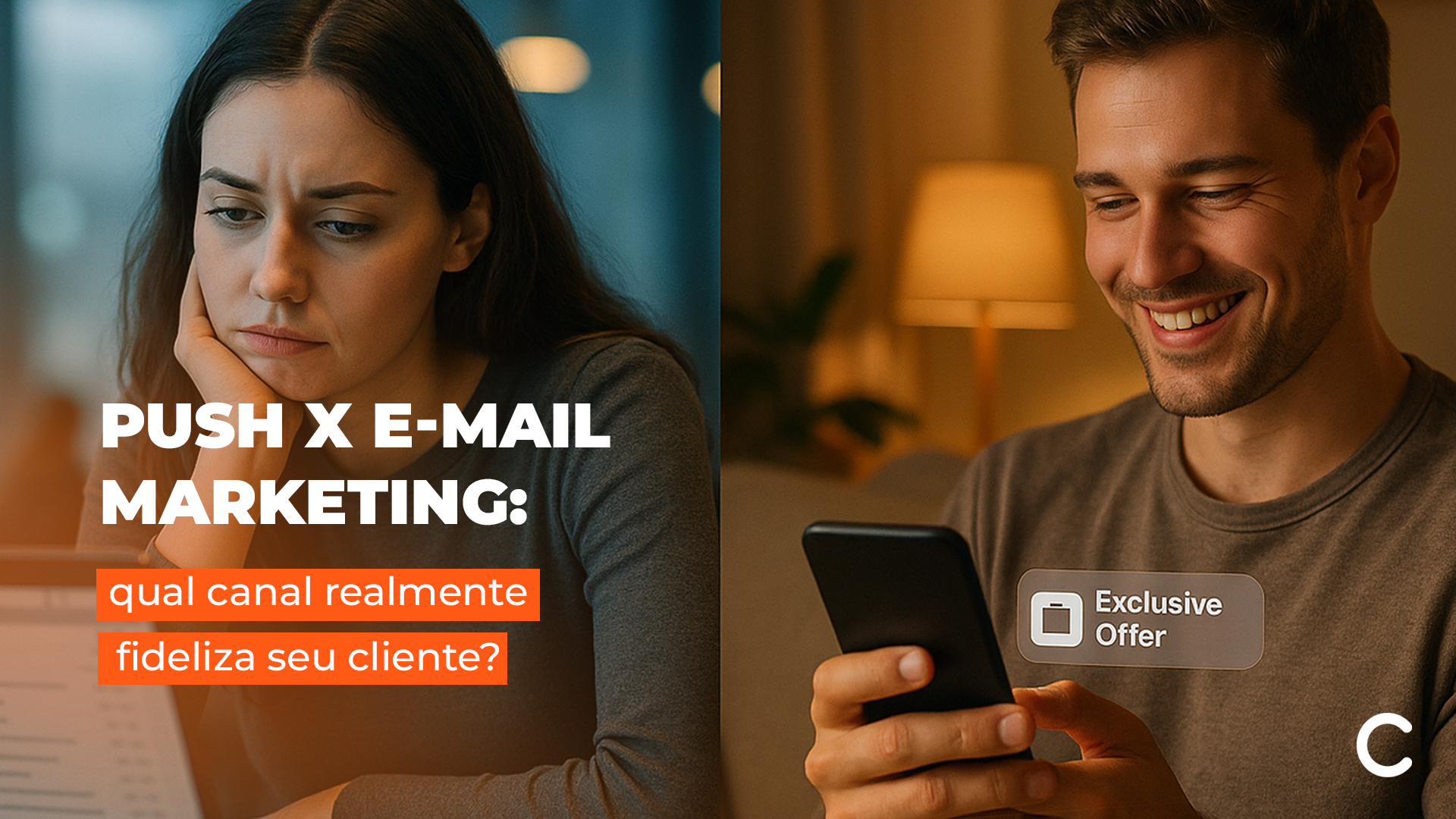 Push x E-mail marketing: qual canal realmente fideliza seu cliente